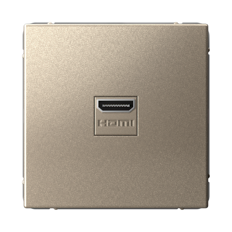 ArtGallery Шампань Розетка HDMI, механизм  | GAL000580 | SE — Systeme Electric