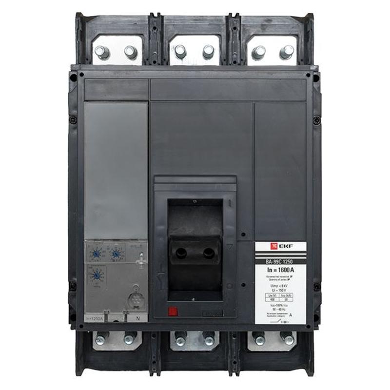 Выключатель автоматический ВА-99C (Compact NS) 1250/1600А 3P 50кА PROxima | mccb99C-1250-1600 | EKF — миниатюра 19