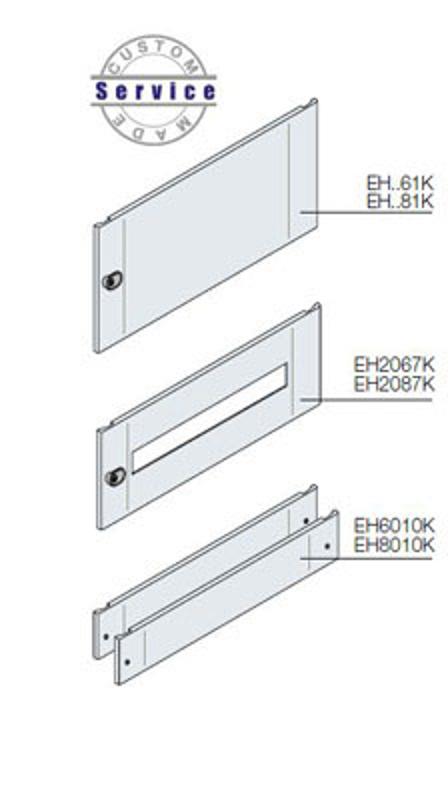 Дверь отсека глухая 200x600мм ВхШ | EH2061K | ABB — ABB