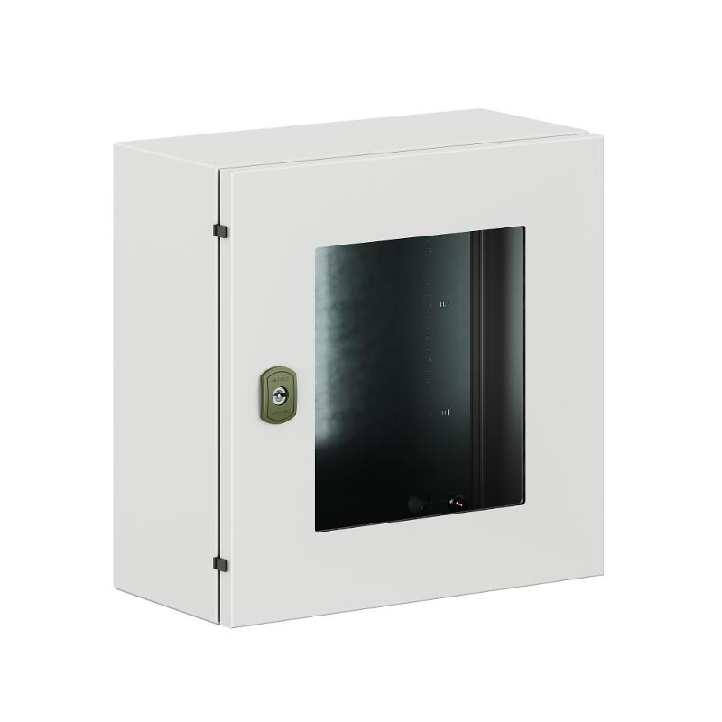 Корпус навесной уличный ST Outdoor с М/П с прозрачной дверью ВxШxГ 400x400x200 мм, IP66 | R5STX0442-OUTDOOR | DKC — DKC (ДКС)