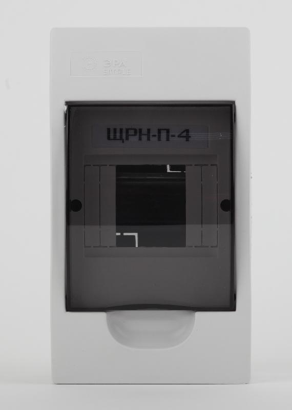 Бокс пластиковый навесной ЩРН-П-04  4 мод. SIMPLE | Б0041521 | ЭРА — миниатюра 3