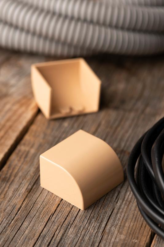 Заглушка (40х25) (4 шт) Plast EKF PROxima   под светлое дерево  |  ecl-40-25x4 |  EKF  — миниатюра 8