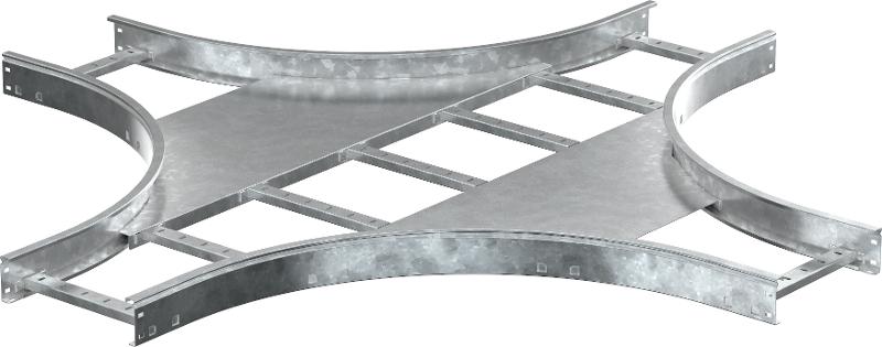 Крестовина лестничная LESTA 100х400мм R600 HDZ  | CKR05-4-100-400-HDZ | IEK — IEK (ИЭК)