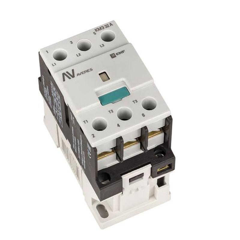 Контактор КМЭ 32А 400В АС EKF AVERES | ctr-s-32-00-400-av | EKF — миниатюра 15