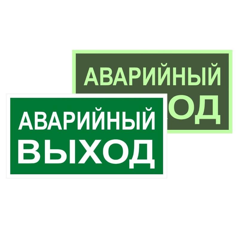 Знак эвакуационный E 23 "Указатель запасного выхода" 150x300 мм| zn-e-23-f | EKF — EKF