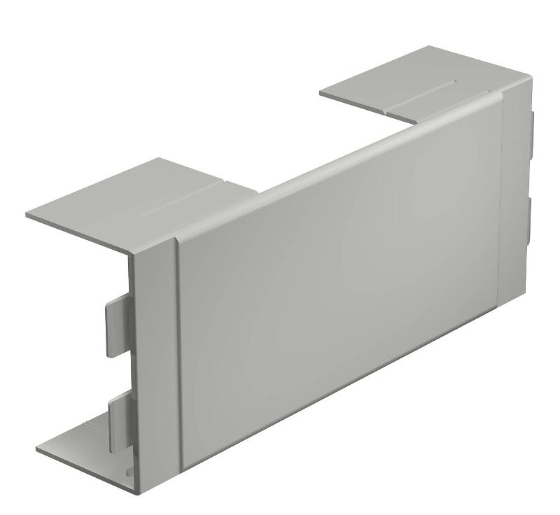 Крышка T-образной секции кабельного канала WDK 60x110 мм (ПВХ,серый) (WDK HK60110GR) | 6023029 | OBO Bettermann — OBO Bettermann