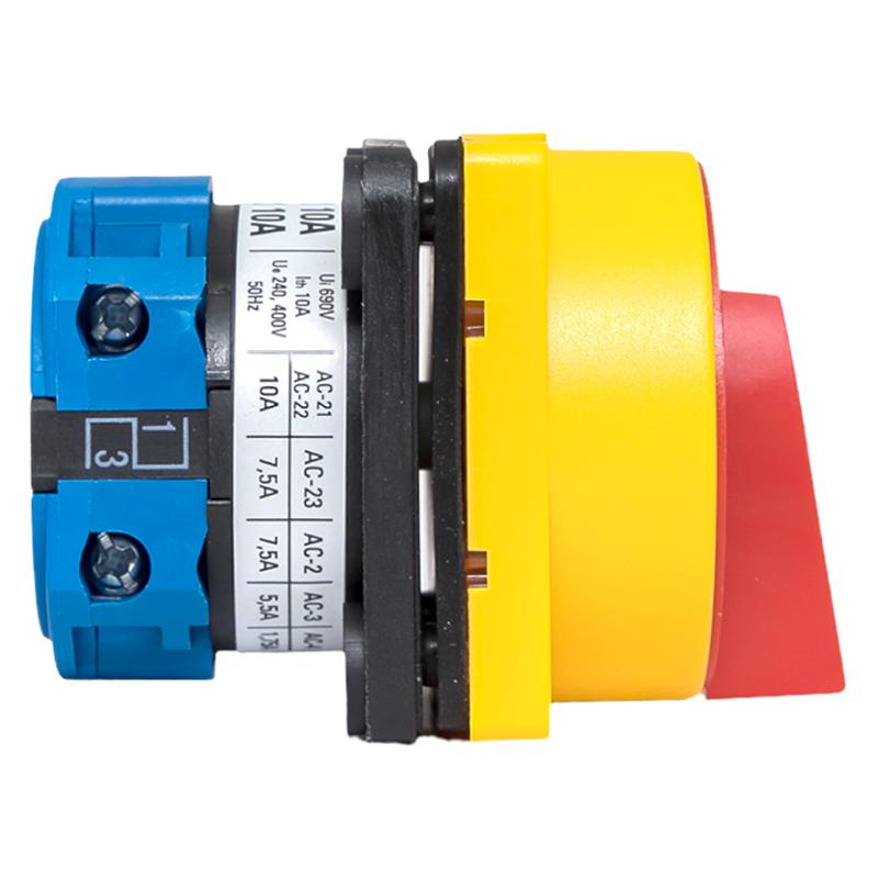 Переключатель кулачковый ПК-1-21 10А 1P "1-0-2" с блокировкой IP65  PROxima |pk-1-21-10-a65| EKF — миниатюра 3