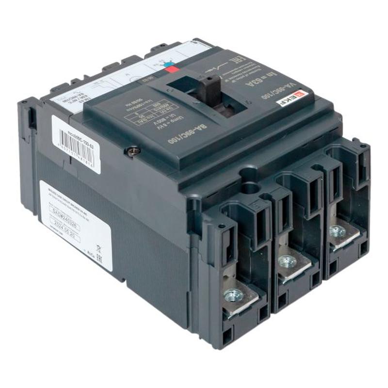 Выключатель автоматический ВА-99C (Compact NS) 100/63А 3P 36кА EKF PROxima | mccb99C-100-63 | EKF — миниатюра 20