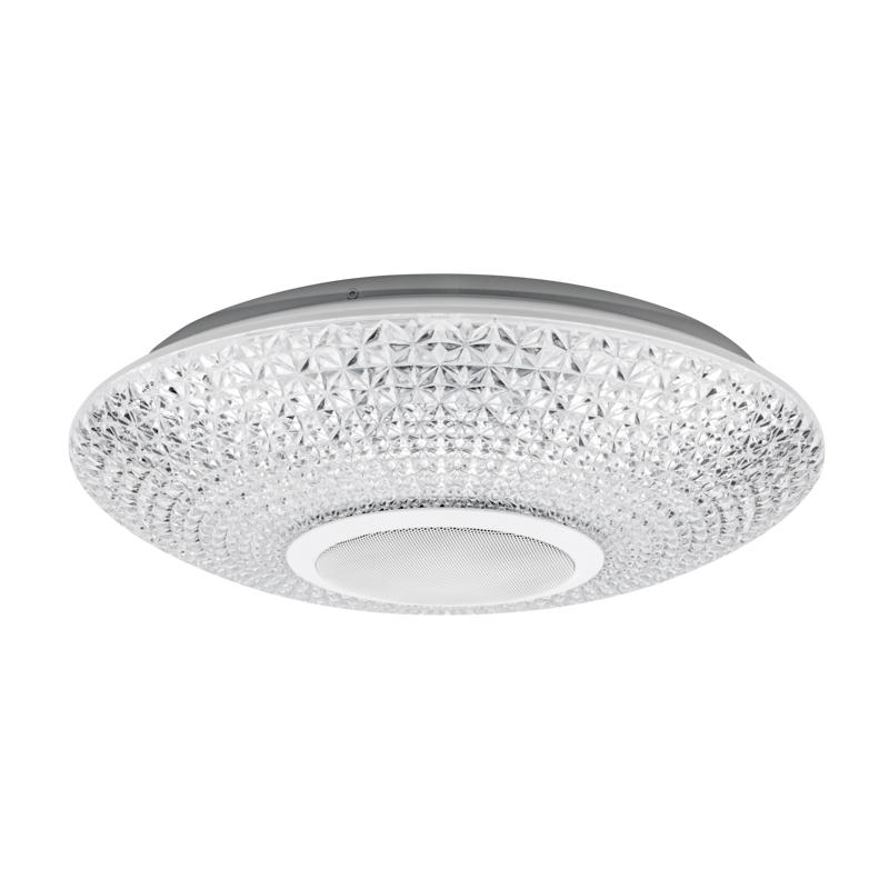 Светильник настенно-потолочный Satori Melody 2700-6500 K RGB Bluetooth Sound с пультом и APP LED | 624-001 | Rexant — REXANT