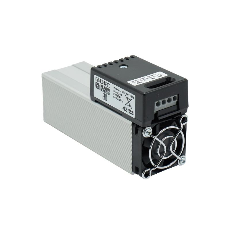 Обогреватель компактный с вентилятором, P=150W, 230V | R5FMHT150S | DKC — миниатюра 3