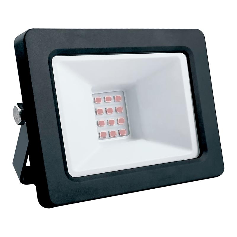 Прожектор светодиодный 20W красный AC220V/50Hz IP65, в черном компактном корпусе, LL-902 | 41518 | FERON — Feron