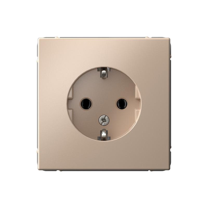 ArtGallery Песочный Розетка с заземлением, 16А, механизм | GAL001243 | SE — Systeme Electric