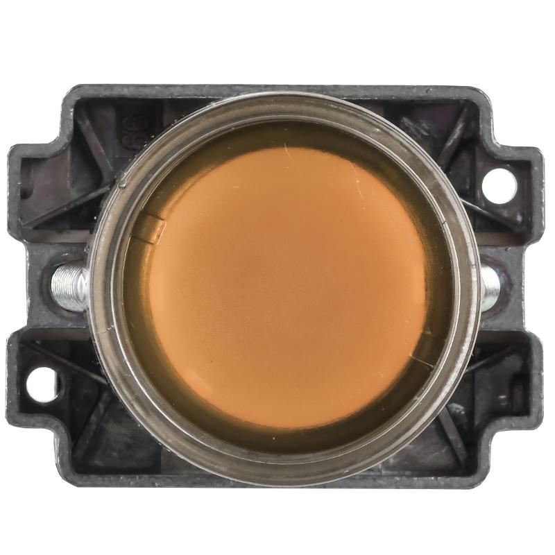 Кнопка LA167-BWF3571 d=22мм RC 1з с подсвет. желтая | BBT20-BWF3571-1-12-67-K05 | IEK — миниатюра 3