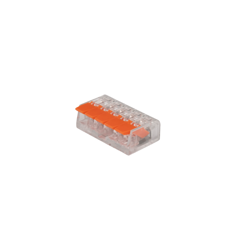 Клемма монтажная  рычажного соединения PTC-5P 221-415 450V 32A 0,14-4.0mm2 /50 шт./  |5050945| Jazzway — Jazzway