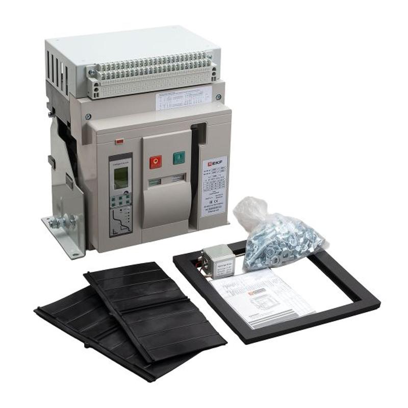 ВА-45 2000/2000А 3P 85кА стац., гориз.,ETU(220В AC) LCD ModBus-RTU, мп/нр/вкл.к.(220В AC), ав/доп. 1CO/1NC,1NO,4CO | mccb45-2000-2000-v2 | EKF — миниатюра 7