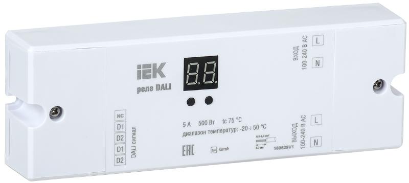 Реле DALI 500Вт (1 контакт) 230В | LRD11-01-1-500 | IEK — IEK (ИЭК)