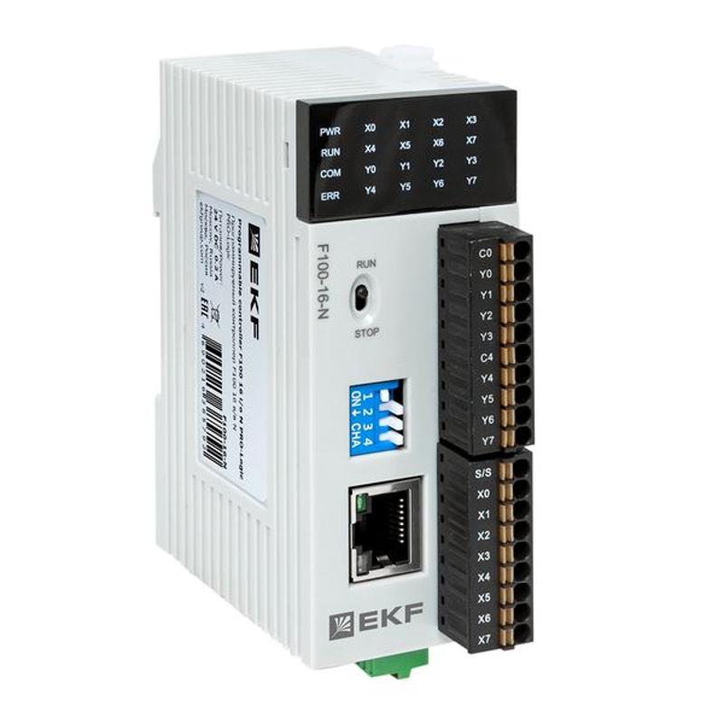 Программируемый контроллер F100 16 в/в N PRO-Logic EKF PROxima | F100-16-N | EKF — миниатюра 1