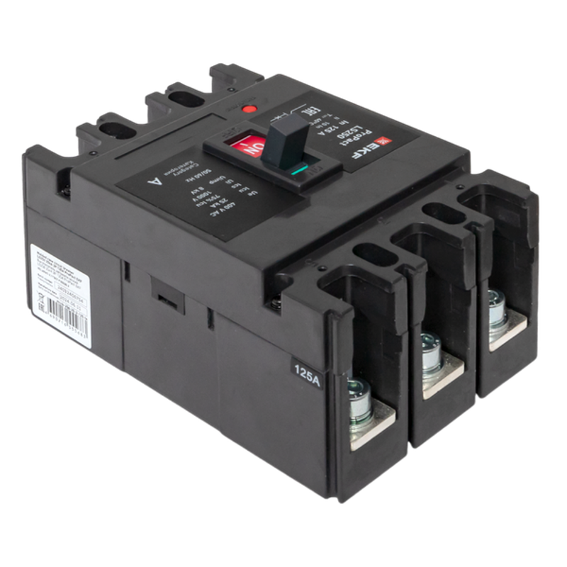 Выключатель автоматический LS250 25кА 3P 125А ProPact | mccb-250-25-3-125-ls | EKF — миниатюра 28