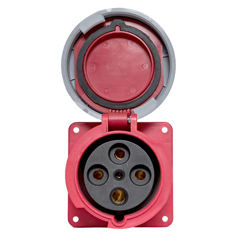 Розетка стационарная внутренняя 3442 3Р+РЕ 125А 380В IP67 EKF PROxima | ps-3442-125-380 | EKF — миниатюра 9