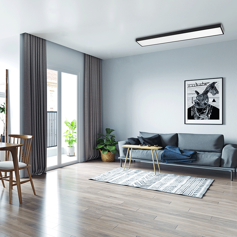 Светильник светодиодный линейный PSO-01  45w 4000K BLACK 1200x180 IP40  | .5051959 | Jazzway — миниатюра 6