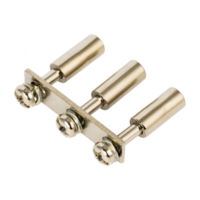 Перемычка тип  3PIN для  4,0 мм2 (20 шт.) EKF PROxima | plc-per-3PIN-4 | EKF — EKF