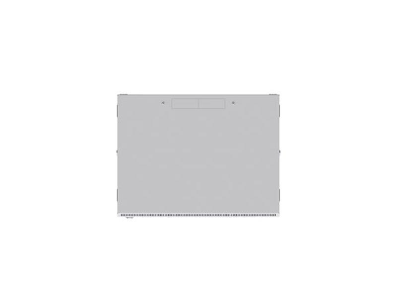 Шкаф настенный 19" TERACOM PRO 6U 600х450 мм дверь стеклянная с замком-ручкой серый|TRP-WLL-0664-40G|EKF — миниатюра 8