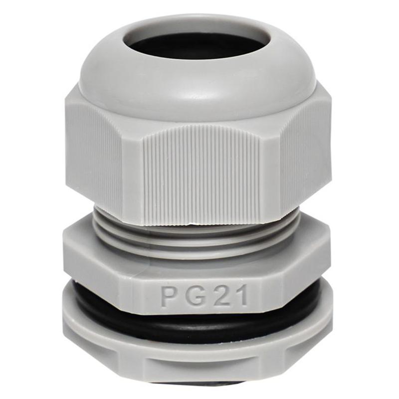 Сальник PG21 IP54 (2 шт) d отв. 28 мм / d провод. 13-18 мм PROxima | plc-pg-21-2-r | EKF — EKF