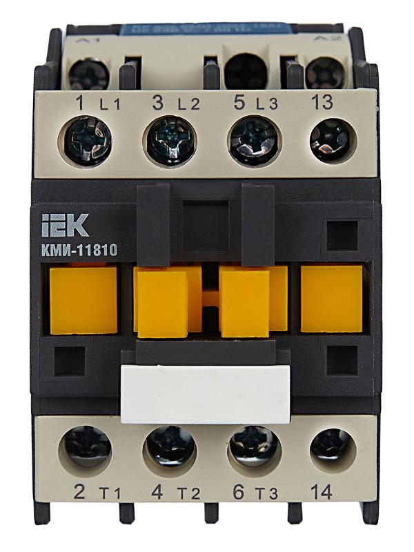 Контактор КМИ-11810 18А 230В/АС3 1НО  | KKM11-018-230-10 | IEK — миниатюра 8