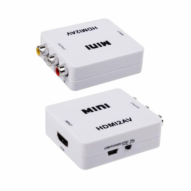 Конвертер HDMI на 3 RCA, пластик, белый | 17-6931 | REXANT — REXANT