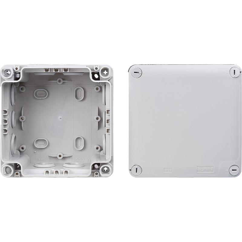 Коробка распределительная PLEXO IP55 130х130х74мм — миниатюра 3