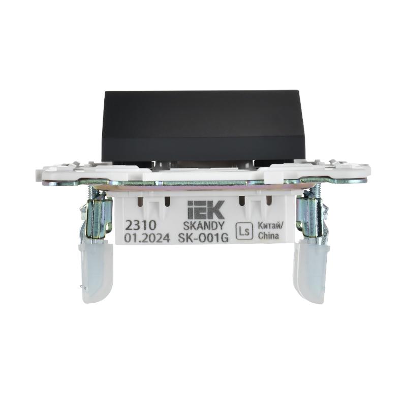 SKANDY Вывод кабеля SK-O01G графит | SK-VK10-0-K53 | IEK — миниатюра 4