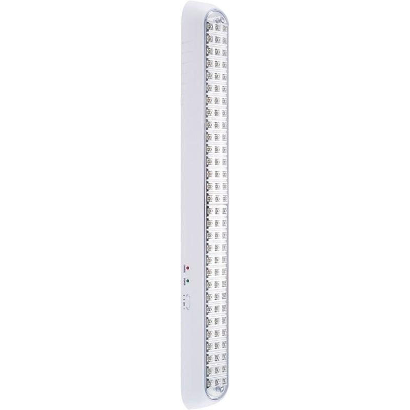 Светильник аварийного освещения аккумуляторный EL17 90 LED AC/DC Li-ION батарея, белый 660*66*65 мм | 12898 | FERON — Feron