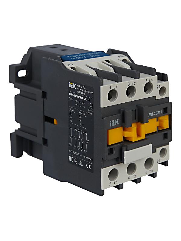 Контактор КМИ-23211 32А 230В/АС3 1НЗ  | KKM21-032-230-01 | IEK — миниатюра 5