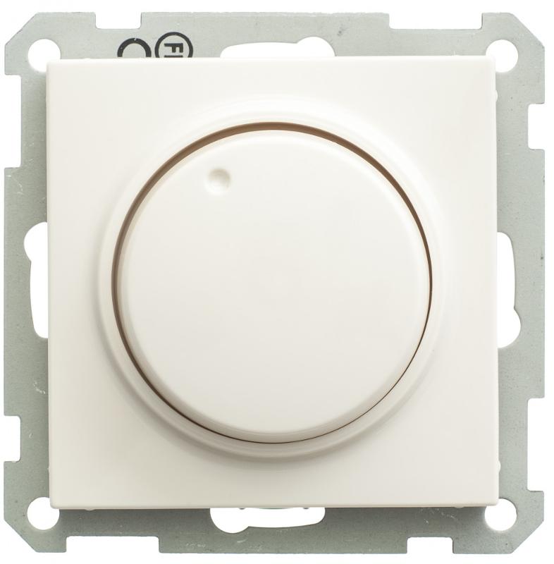 W59 Слоновая кость Светорегулятор поворотный 300Вт | SR-5S0-2-86 | SE — Systeme Electric