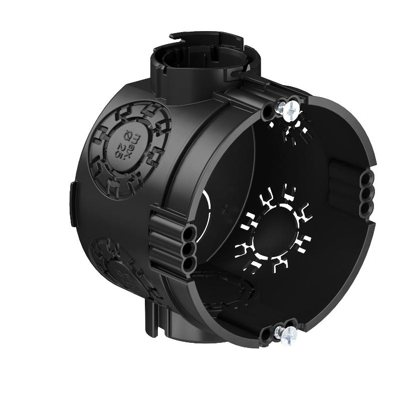 Коробка монтажная для сплошных стен 68(60)х46 мм, D60mm, H46mm, с винтами в комплекте, скрытая, 7вводов (UG 46-GS) | 2003701 | OBO Bettermann — OBO Bettermann