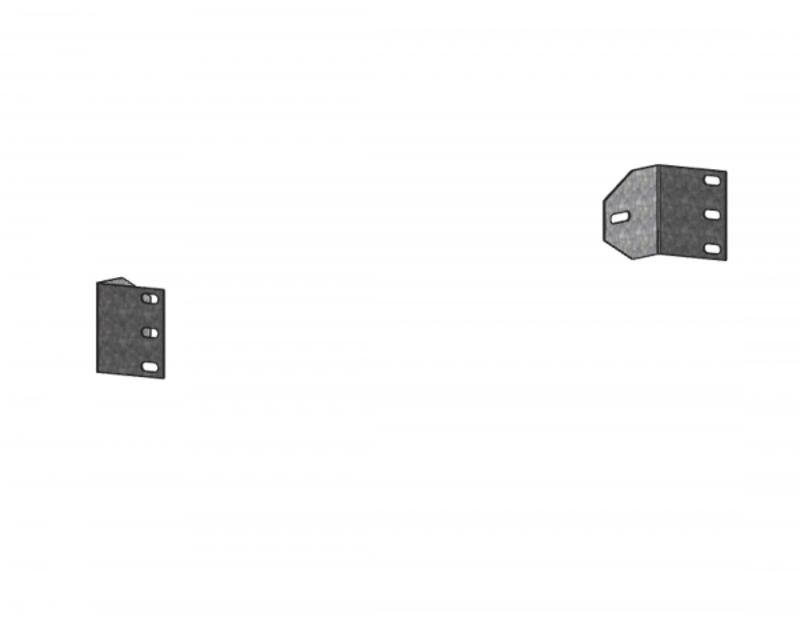 Комплект кронштейнов (2шт.) для din-рейки для ВРУ Unit EKF PROxima | mb-15-kd | EKF — EKF