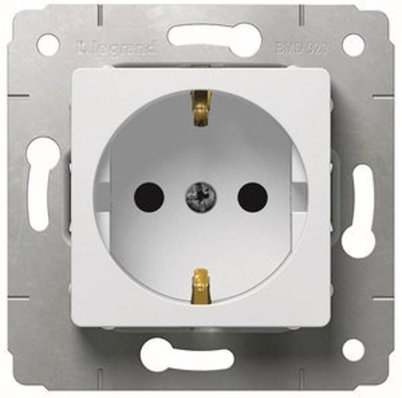 DIY Cariva Бел Розетка с/з | 695946 | Legrand — Legrand
