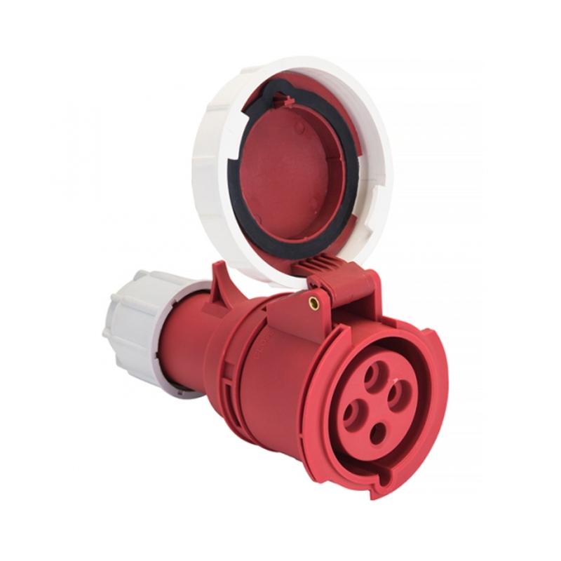 Розетка переносная 2342 3Р+РЕ 63А 380В IP67 EKF PROxima | ps-2342-63-380 | EKF — EKF