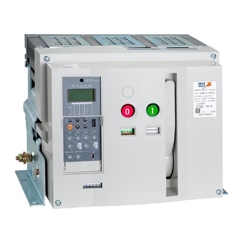 Выключатель автоматический OptiMat A-3200-S4-3P-100-F-MR8.0-BH-C2200-M2-P02-S1-06 | 333334 | КЭАЗ — фото 1 | Sento