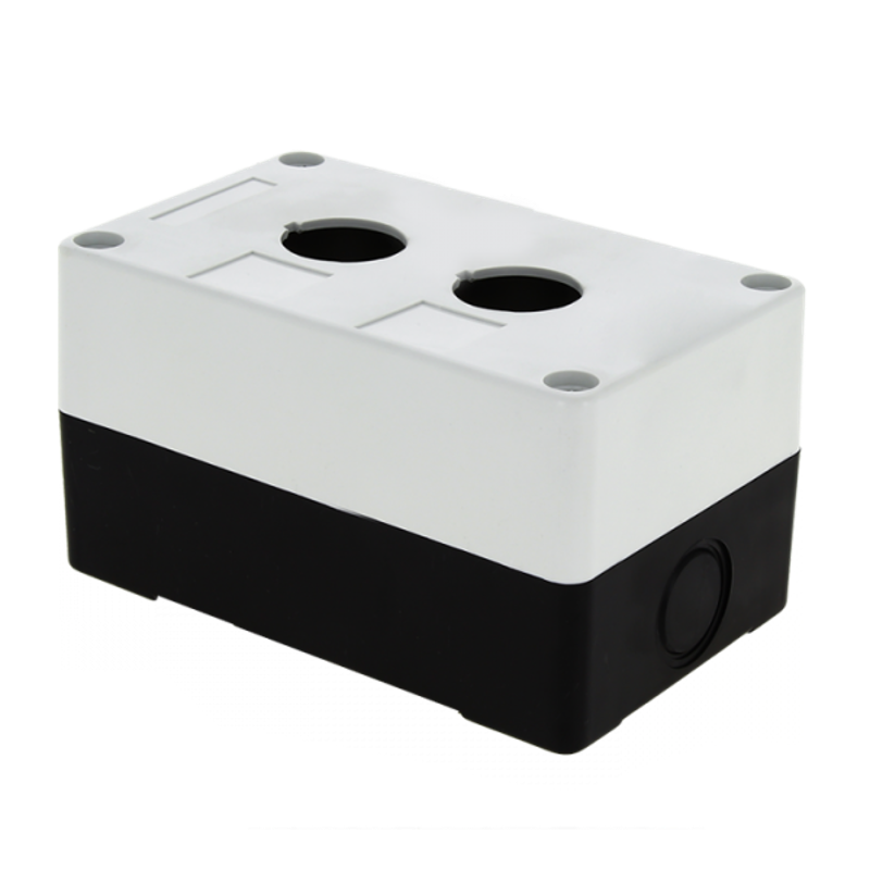 Корпус КП102 пластиковый 2 кнопки белый EKF PROxima | cpb-102-w | EKF — EKF