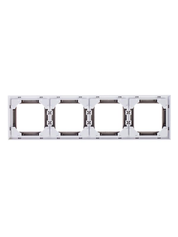 ABB Levit Кофе макиато / белый Рамка 4-ая | 3901H-A05040 18W | 2CHH015040A6018 | ABB — миниатюра 5