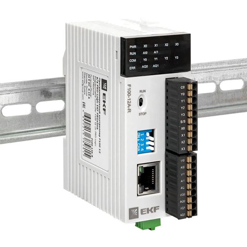 Программируемый контроллер F100 12 в/в PRO-Logic EKF PROxima | F100-12A-R | EKF — миниатюра 28