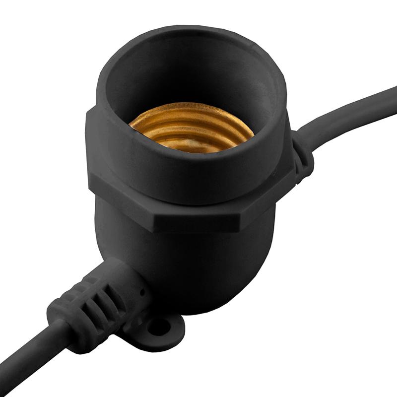 Гирлянда CL50-8 Белт-лайт 230V черный IP65 8м | 29883 | Feron — миниатюра 2