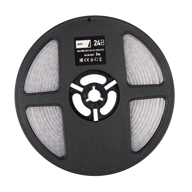 Лента светодиодная PLS PRO 2835/120-24V - 3000K IP65 5m | .5037489 | JAZZWAY — Jazzway