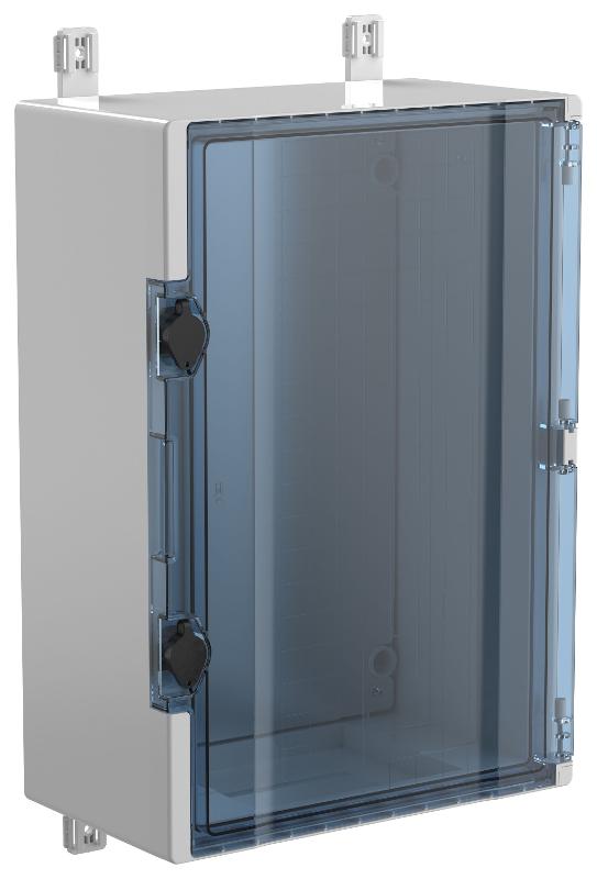 TETRA Корпус пластиковый ЩМПп 500х350х190мм прозрачная дверь IP66 | TR5-11-N-050-35-19-65 | IEK — миниатюра 3