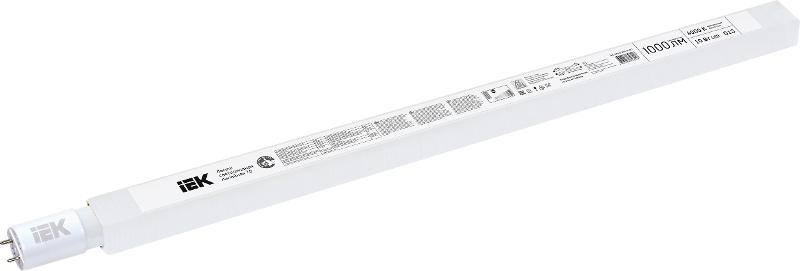 Лампа светодиодная LED T8 линейная 10Вт 1000Лм 230В 4000К G13 IEK | LLE-T8R-10-230-40-G13 | IEK — фото 1 | Sento