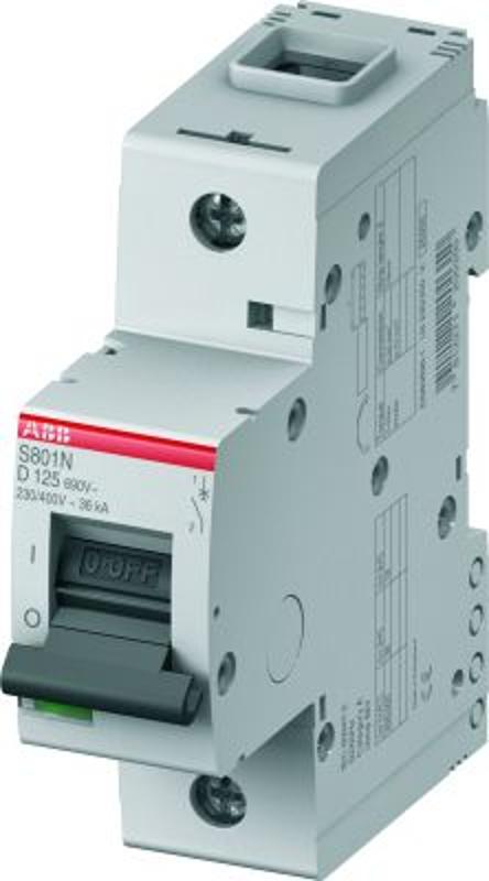 Выключатель автоматический однополюсный S801N 13А D 36кА (S801N D13) | 2CCS891001R0131 | ABB — ABB