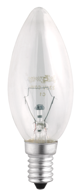 Лампа накаливания ЛОН 60Вт E14 240В B35 clear | 3320553 | Jazzway — Jazzway