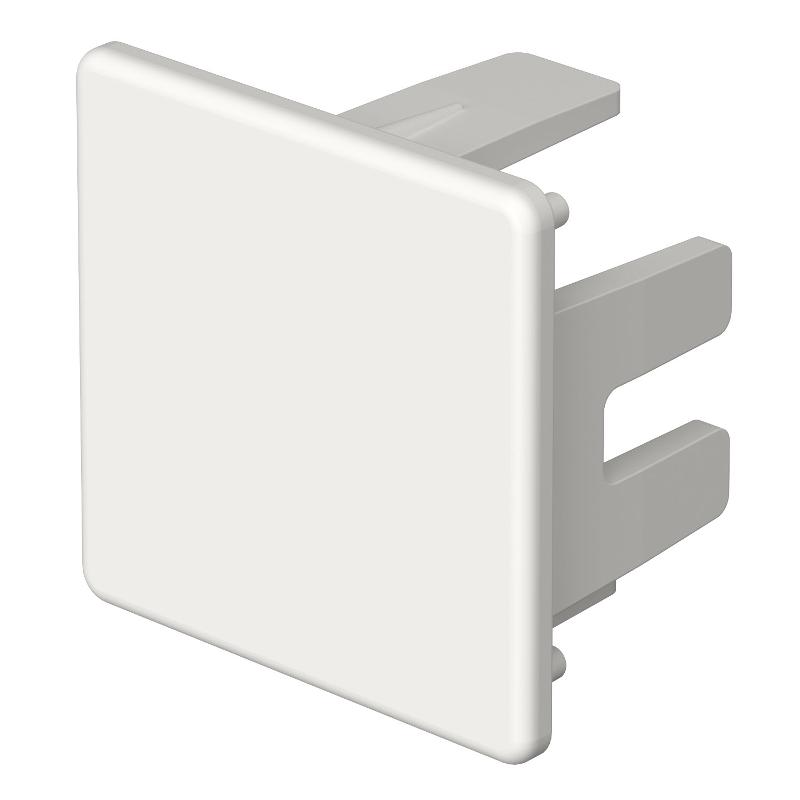 Торцевая заглушка кабельного канала WDK 30x30 мм (ПВХ,белый) (WDK HE30030RW) | 6193188 | OBO Bettermann — OBO Bettermann