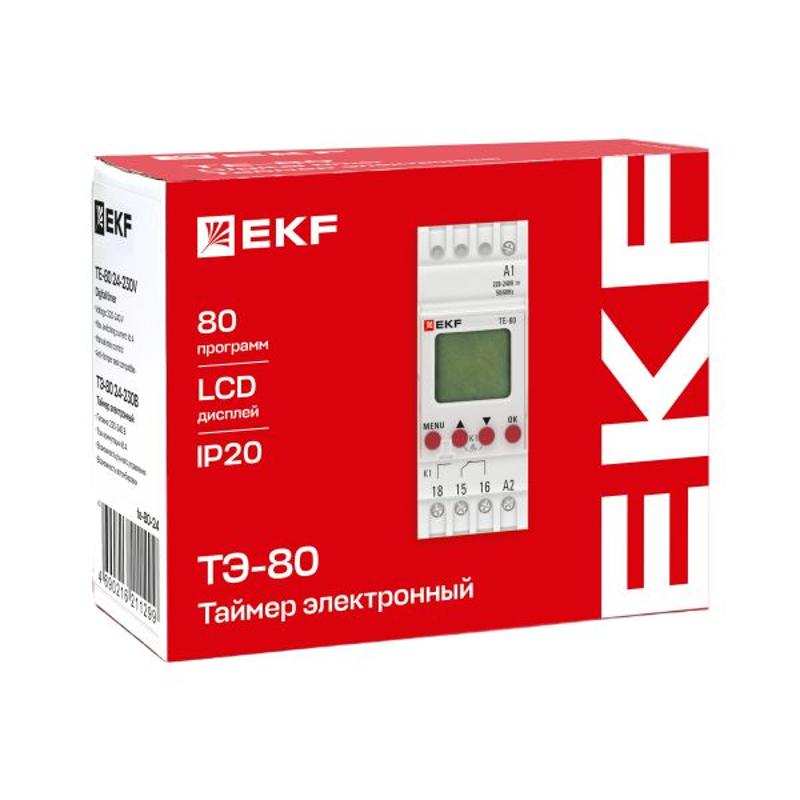 Таймер электронный ТЭ-80 24-230В EKF PROxima|te-80-24|EKF — миниатюра 12